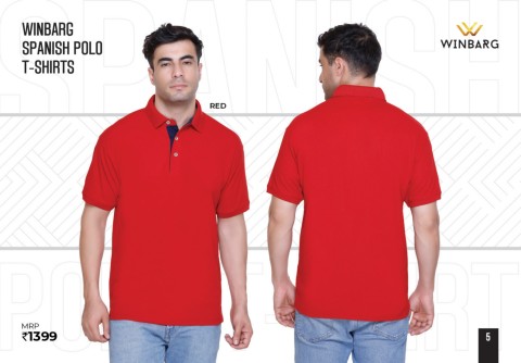  T-shirts Winbarg Spanish Polo 