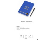 A5 Note Book and Metal Pen Set 