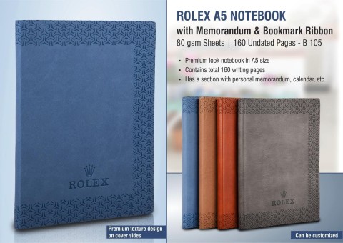 A5 notebook 