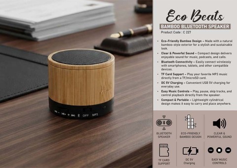 Bamboo Bluetooth Speaker Bamboo Bluetooth Speaker