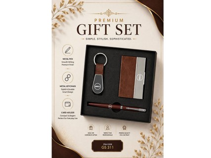 Card Holder + Key chain + Pen Set