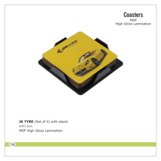 Coasters Set of 4 pcs 