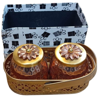Copper Condiments Jars Copper Condiments Jars