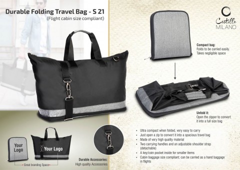 Durable Folding Travel Bag