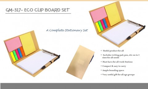 Eco Clip Board Set
