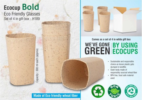 Eco Friendly Glasses