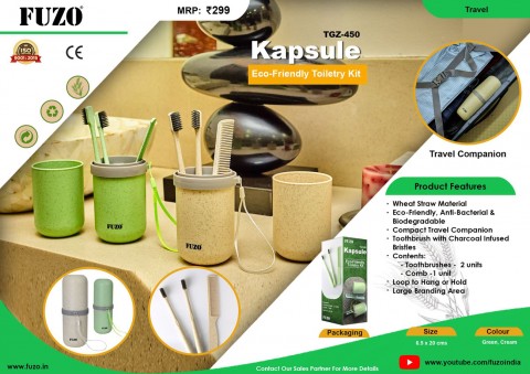 Eco Friendly Toiletry Kit