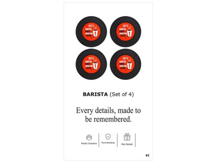 Economical  Coaster set of 4pcs 
