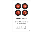 Economical  Coaster set of 4pcs 