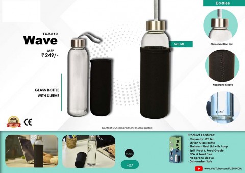 Glass Bottle Wave 