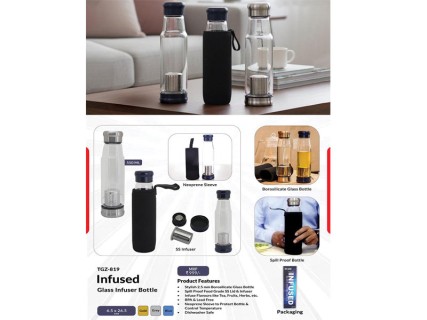 Glass Infuser Bottle - Corporate Gifts