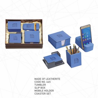 Leatherette Desptop Set