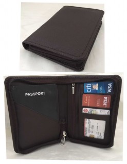 Leatherette Passport Folder