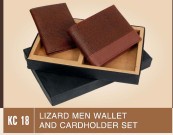 Leatherette Wallet and card Holder Set