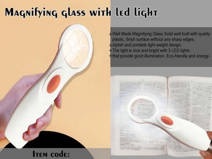 Magnifying Glass with Light