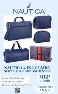Nautica 4 in 1 Travel Combo