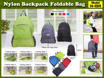 Nylon Backpack Foldable Bags