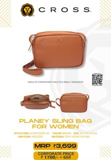 PLANEY SLING BAG FOR WOMEN
