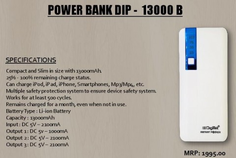 POWER BANK DIP B