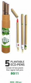 Plantable Eco Pen Box 5pcs