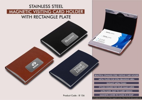 SS Magnetic Visiting Card holder SS Magnetic Visiting Card holder