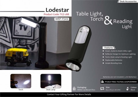 Table Light, Torch & Reading Light 