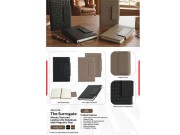 Woven Textured Leatherette A5 Notebook